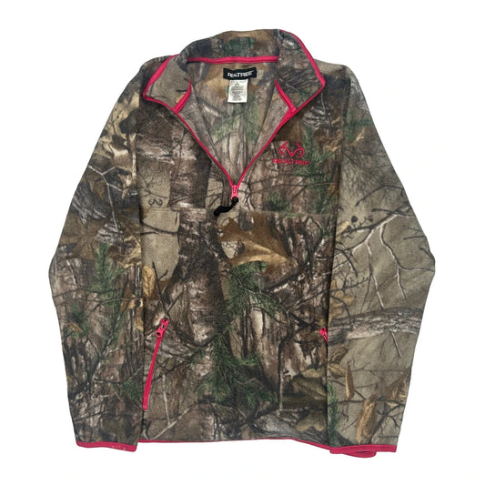Realtree Camo Fleece - Medium Khaki Polyester