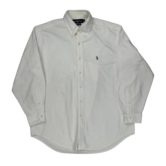 Ralph Lauren Shirt - Large White Cotton