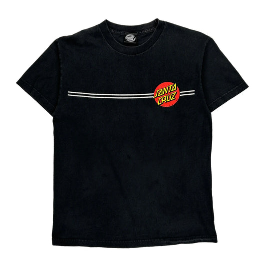Santa Cruz T-Shirt - Medium Black Cotton