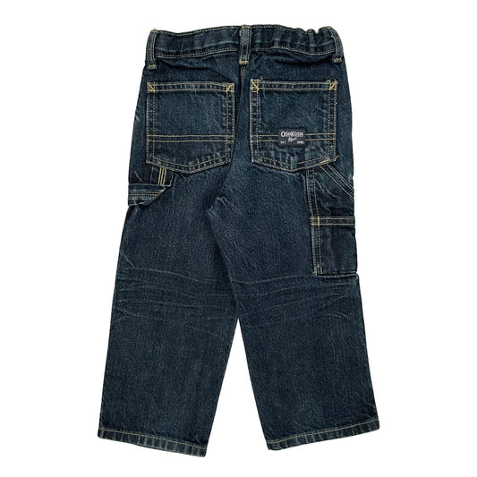 24 Months Oshkosh Carpenter Jeans - 3XS Dark Wash Cotton