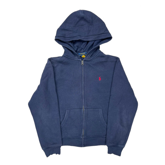 Age 10-12 Polo By Ralph Lauren Hoodie - Large Blue Cotton