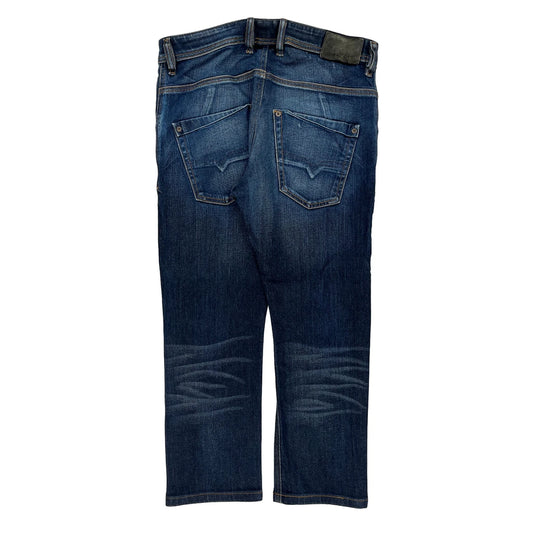 Diesel Slim Fit Jeans - 33W 30L Dark Wash Cotton
