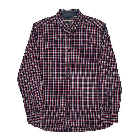 Tommy Hilfiger Checked Shirt - Large Multicoloured Cotton