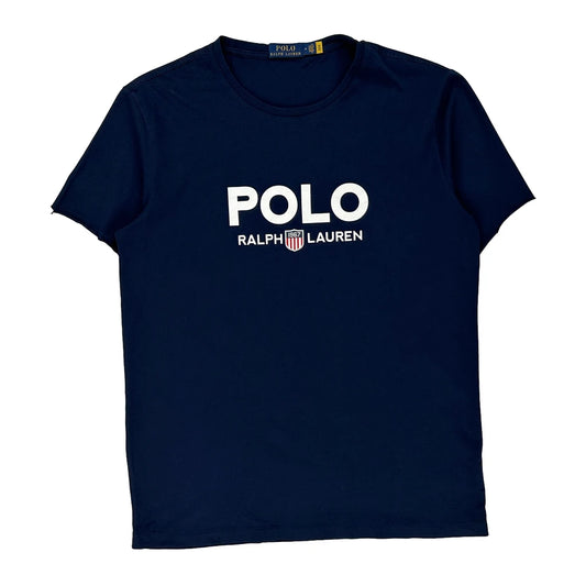 Polo By Ralph Lauren T-Shirt - Medium Navy Cotton