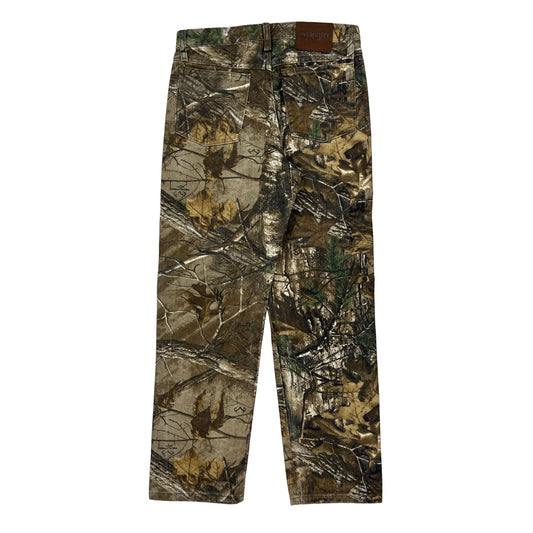 Wrangler Camo Cargo Trousers - 30W 30L Camo Cotton