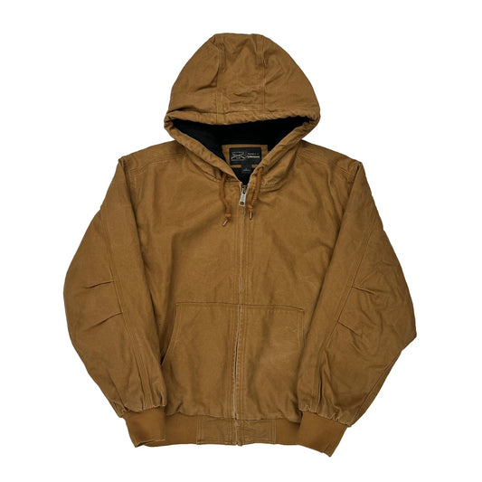 Powered By Dri-Duck Unbranded Jacket - Large Brown Cotton