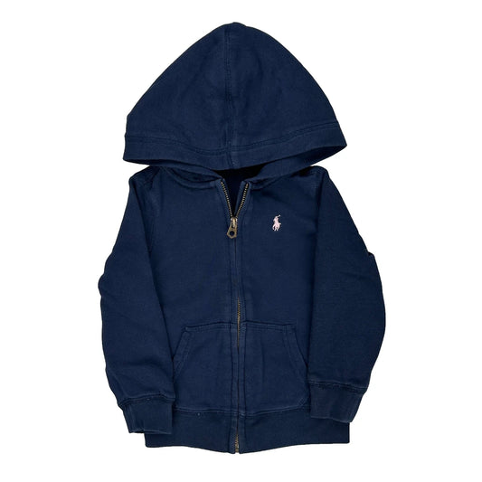 Age 3 Polo By Ralph Lauren Hoodie - XS Navy Cotton