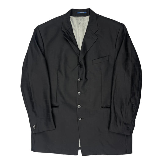 Fubu Blazer - XL Black Wool Blend