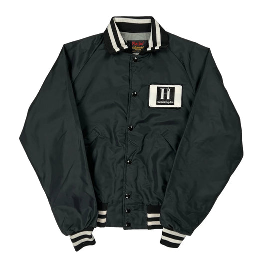 Vintage Dunbrooke Bomber Jacket - Small Black Nylon