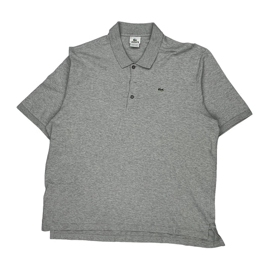 Lacoste Polo Shirt - 3XL Grey Cotton