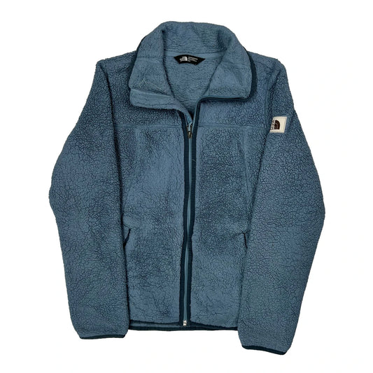 The North Face Fleece Jacket - Medium Blue Polyester