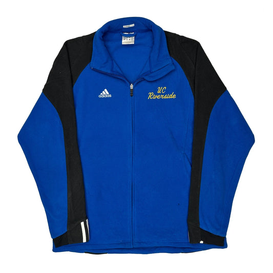 Uc Riverside Adidas Fleece Jacket - Medium Blue Polyester
