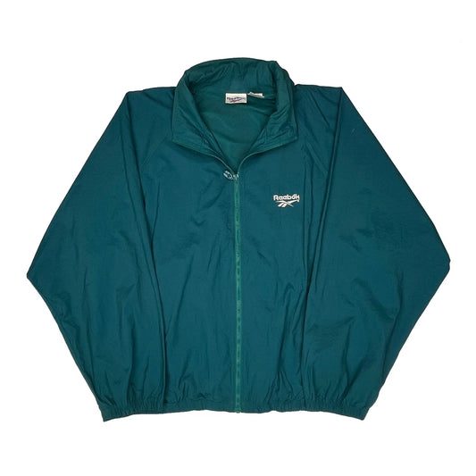 Vintage Reebok Jacket - XL Green Nylon