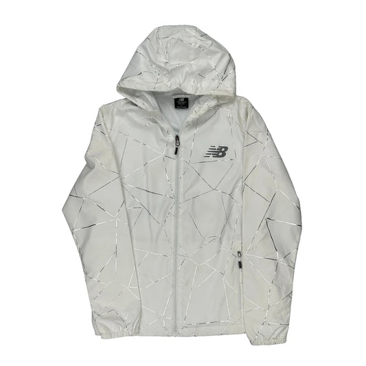 New Balance Jacket - Large White Polyester
