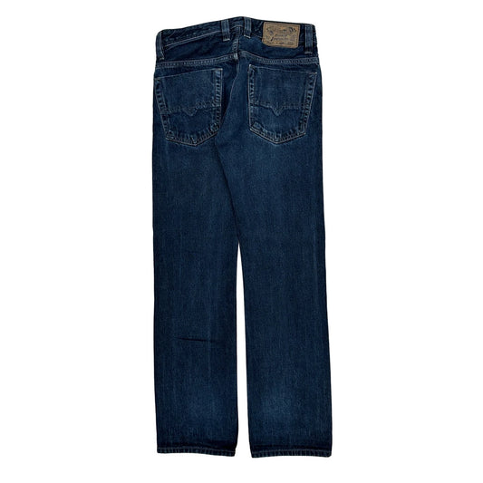 Made In USA Diesel Relaxed Jeans - 30W UK 8 Blue Cotton