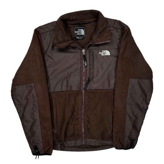 The North Face Fleece Jacket - Large Brown Polyester