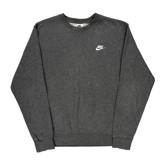 Nike Sweatshirt - Small Grey Cotton