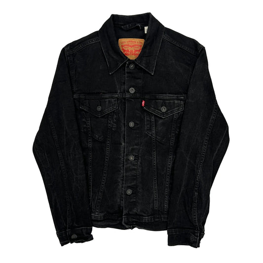 Levis Denim Jacket - Small Black Denim