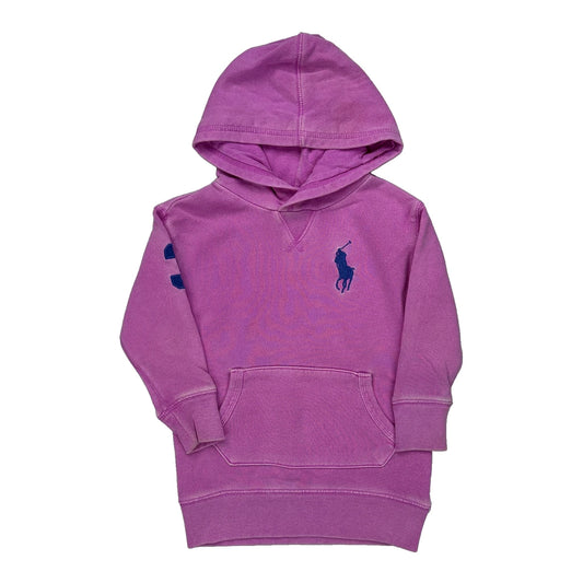 Age 3 Ralph Lauren Hoodie - 2XS Purple Cotton