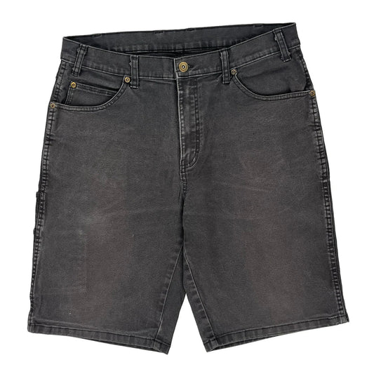 Vintage Dickies Denim Shorts - 34W 11L Black Cotton