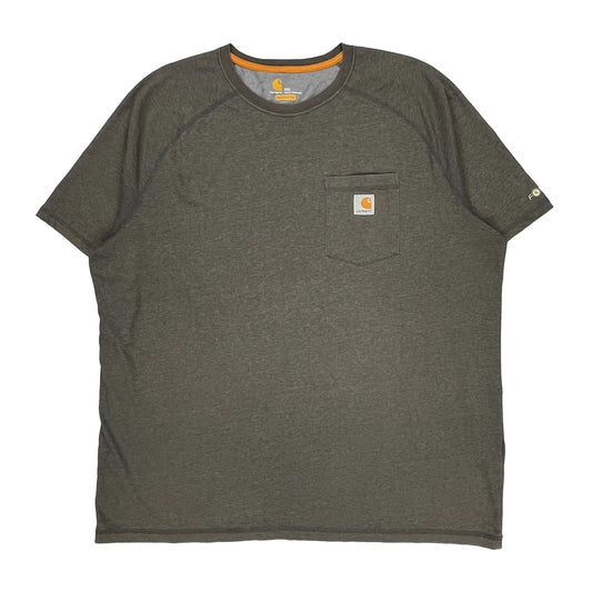 Carhartt T-Shirt - 2XL Grey Cotton