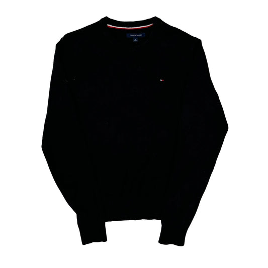 Tommy Hilfiger Jumper - Medium Black Cotton