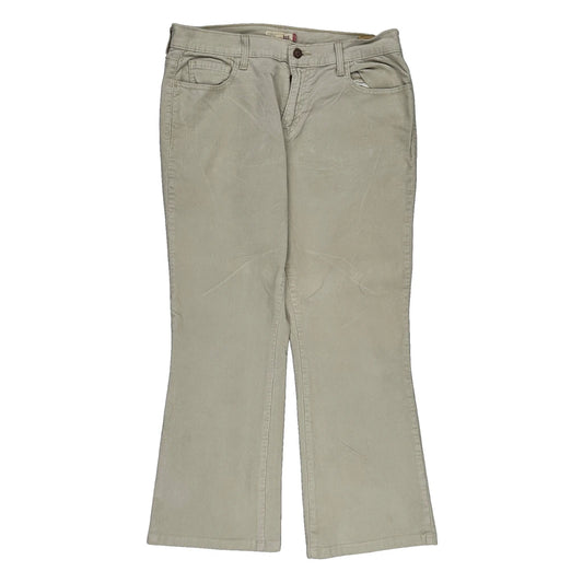 Levis Cord Trousers - 32″ Waist Beige Cotton