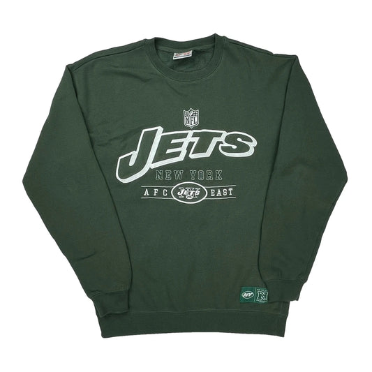 New York Jets Nfl Football Sweatshirt - XS Green Cotton