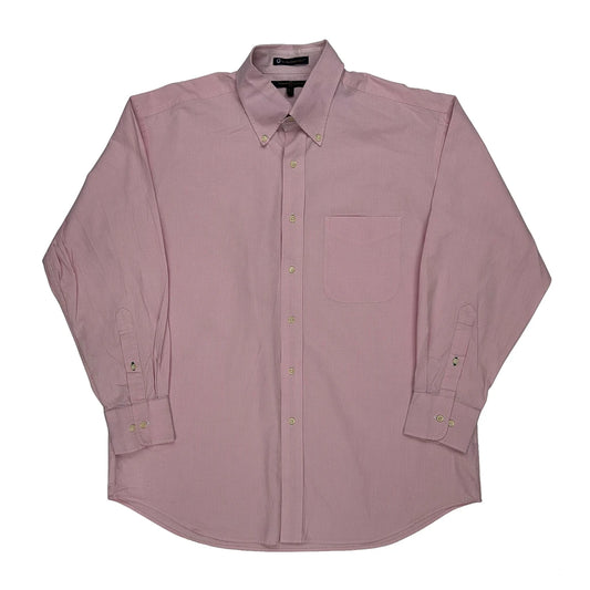 Tommy Hilfiger Shirt - Large Pink Cotton
