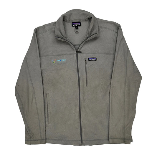 Patagonia Fleece - XL Grey Polyester