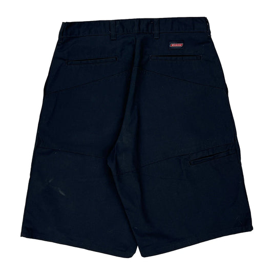 Dickies Shorts - 31W 12L Navy Polyester Blend