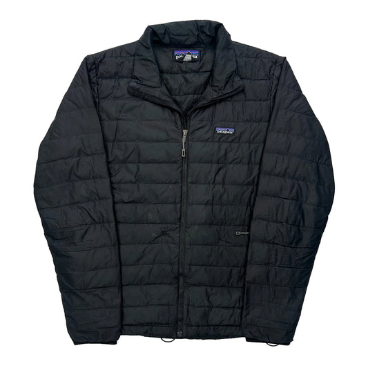 Vintage Patagonia Puffer - Medium Black Polyester