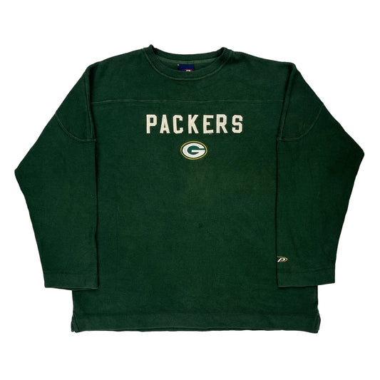Green Bay Packers Pro Player Nfl Sweatshirt - XL Green Cotton Blend