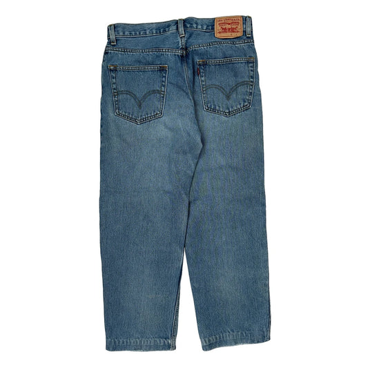 Levis Jeans - 32W 27L Blue Cotton