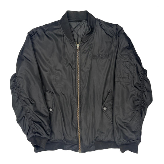 South Pole Bomber Jacket - XL Black Nylon