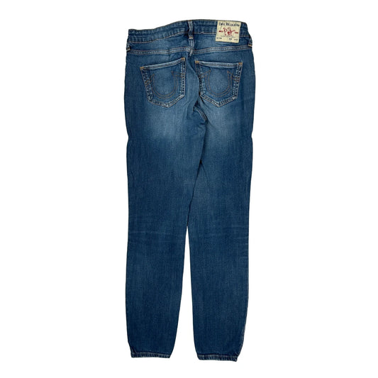 True Religion Skinny Jeans - 26W UK 6 Blue Denim