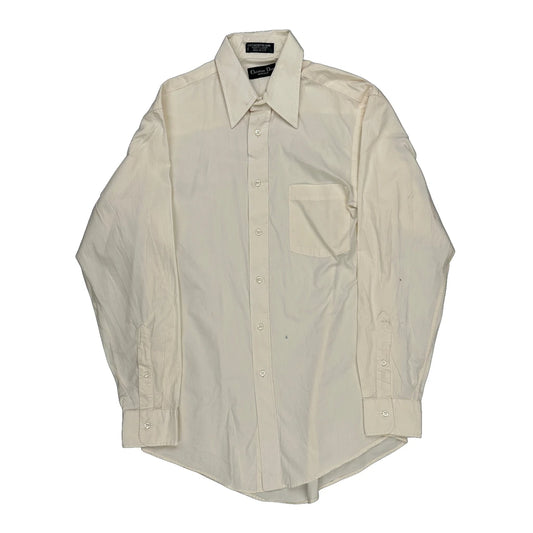 Christian Dior Shirt - Small Cream Cotton