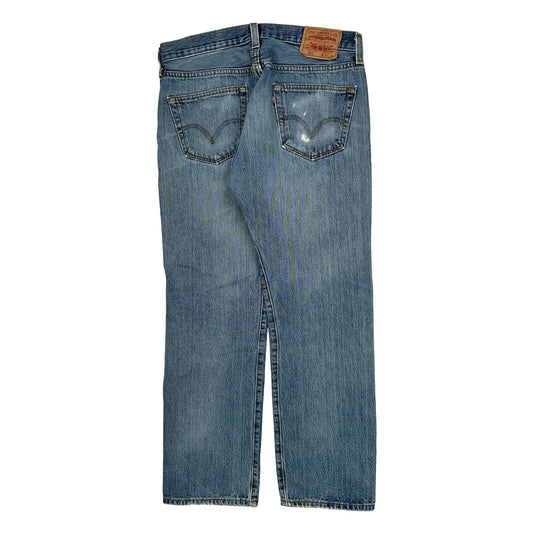 501 Levis Jeans - 32W 29L Blue Denim