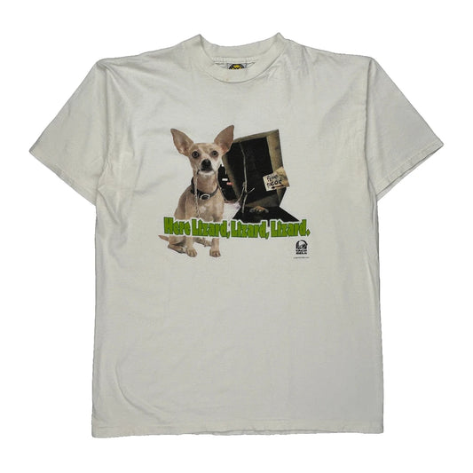 Taco Bell Promo Balzout Single Stitch T-Shirt - XL White Cotton