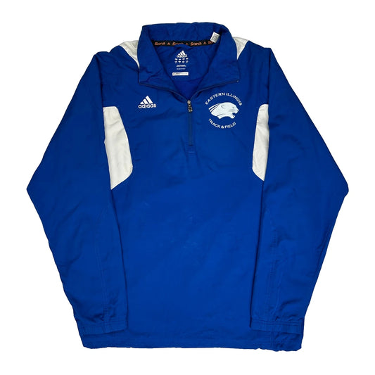 Eastern Illinois Track & Field Adidas College Track Jacket - Small Blue Polyester
