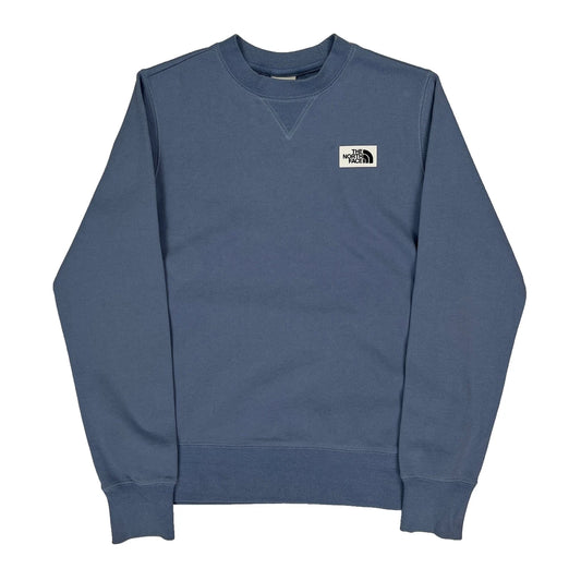 The North Face Sweatshirt - XS Blue Cotton