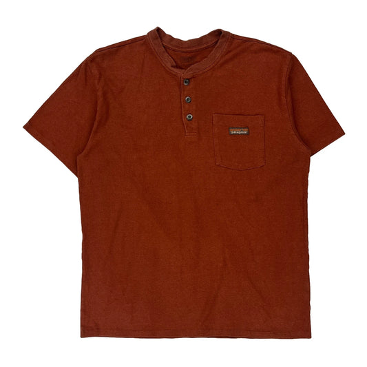 Patagonia T-Shirt - Large Brown Cotton