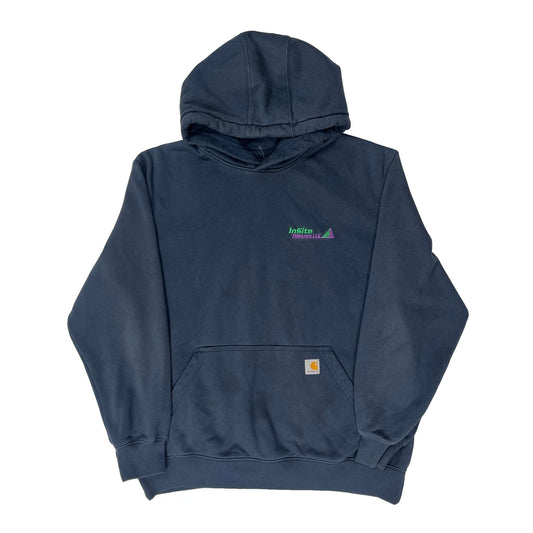 Carhartt Hoodie - XL Navy Cotton Blend