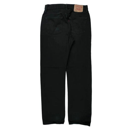 Levis Jeans - 29W 30L Black Cotton
