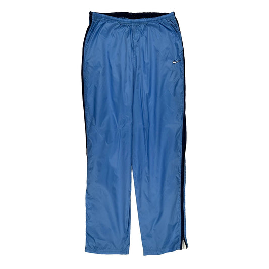 Nike Tracksuit - Large Blue Polyester