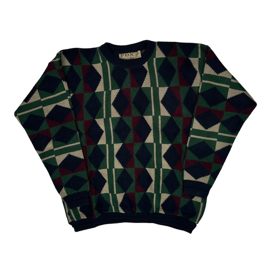 Jantzen Jumper - XL Multicoloured Acrylic