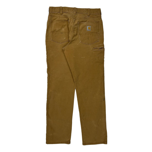 Carhartt Carpenter Trousers - 32W 32L Brown Cotton