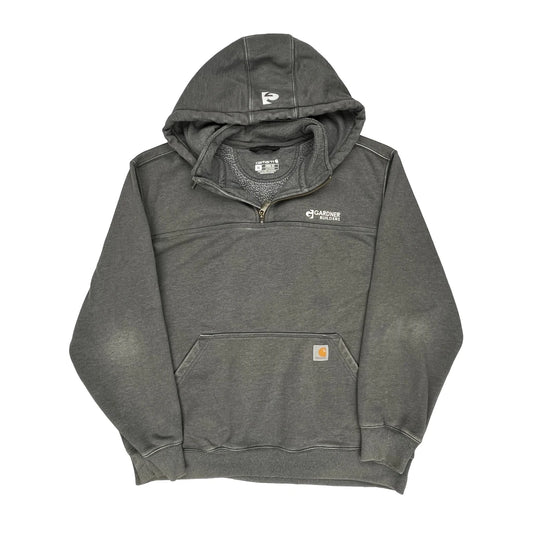 Carhartt Hoodie - XL Grey Cotton Blend