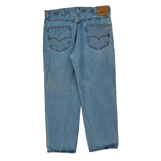 550 Levis Jeans - 38W 29L Light Wash Cotton
