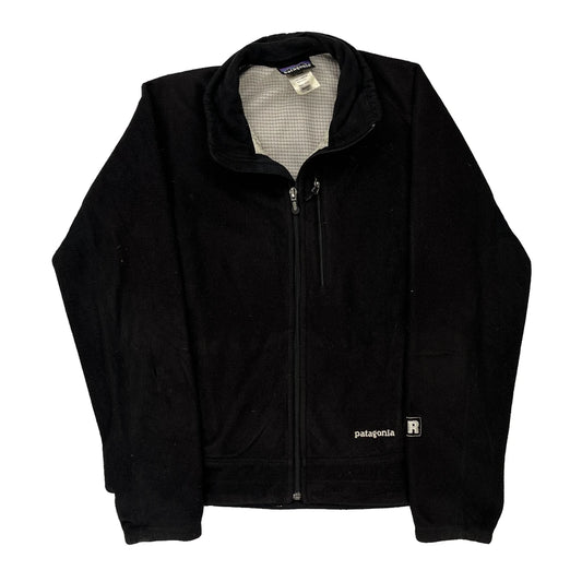 Patagonia Fleece Jacket - Medium Black Polyester